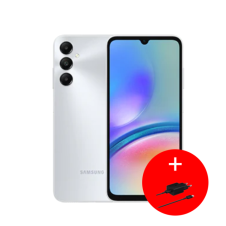 SAMSUNG Smartphone A05s Silver 67 SM6225 4Go 128Go Android 4G DS 13Mpx 50Mpx 2Mpx 2Mpx 12M (Référence SM-A057FZSGMWD)