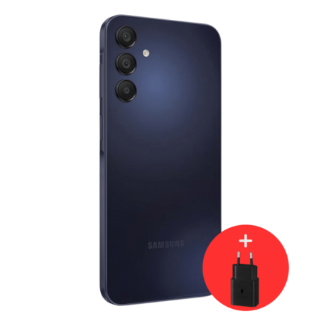 SAMSUNG Smartphone A15 Blue black 65" MT6789V/CD 4Go 128Go Android 4G DS 13Mpx 50Mpx 5Mpx 2Mpx 12M (Référence SM-A155FZKDMWD)