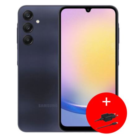 SAMSUNG Smartphone A25 Blue black 65" Exynos 1280 6Go 128Go Android 5G DS 13Mpx 50Mpx 8Mpx 2Mpx 12M (Référence SM-A256EZKDMWD)