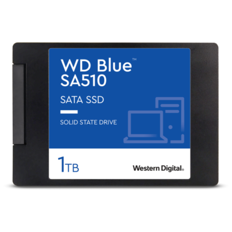 WD SSD interne 1T SA510 SATA SSD 25?/7mm Cased
 (Référence WDS100T3B0A)