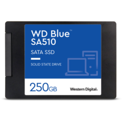 WD SSD interne 250G SA510 SATA SSD 25?/7mm Cased
 (Référence WDS250G3B0A)