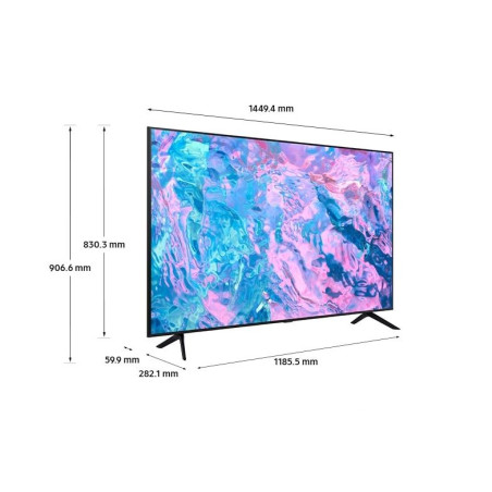 Téléviseur Samsung 65" CU8000 Crystal UHD 4K (UA65CU8000UXMV)