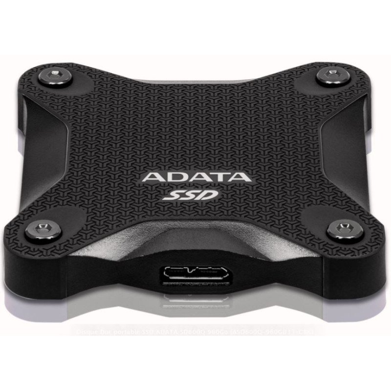 Disque Dur portable SSD ADATA SD600Q 960Go (ASD600Q-960GU31-CBK)