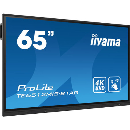 ECRAN INTERACTIF TACTILE 65 POUCES IIYAMA PROLITE (TE6512MIS-B1AG)