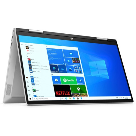 HP Pav x360 i5-1235U 15,6"FHD 8 Go 512 Go SSD W11H Natural Silver Touch12M.