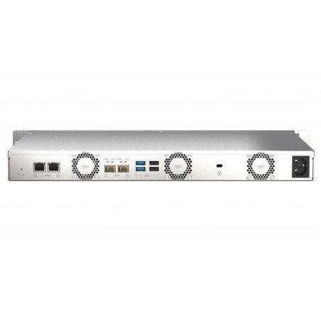 Serveur QNAP NAS Rack (1 U) Ethernet/LAN Noir, Gris CN9131 (TS-435XeU-4G)