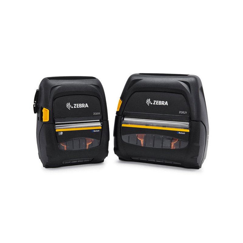 Zebra imprimante pour étiquettes Thermique directe 203 x 203 DPI 127 mm/sec Avec fil &sans fil Bluetooth (ZQ521)