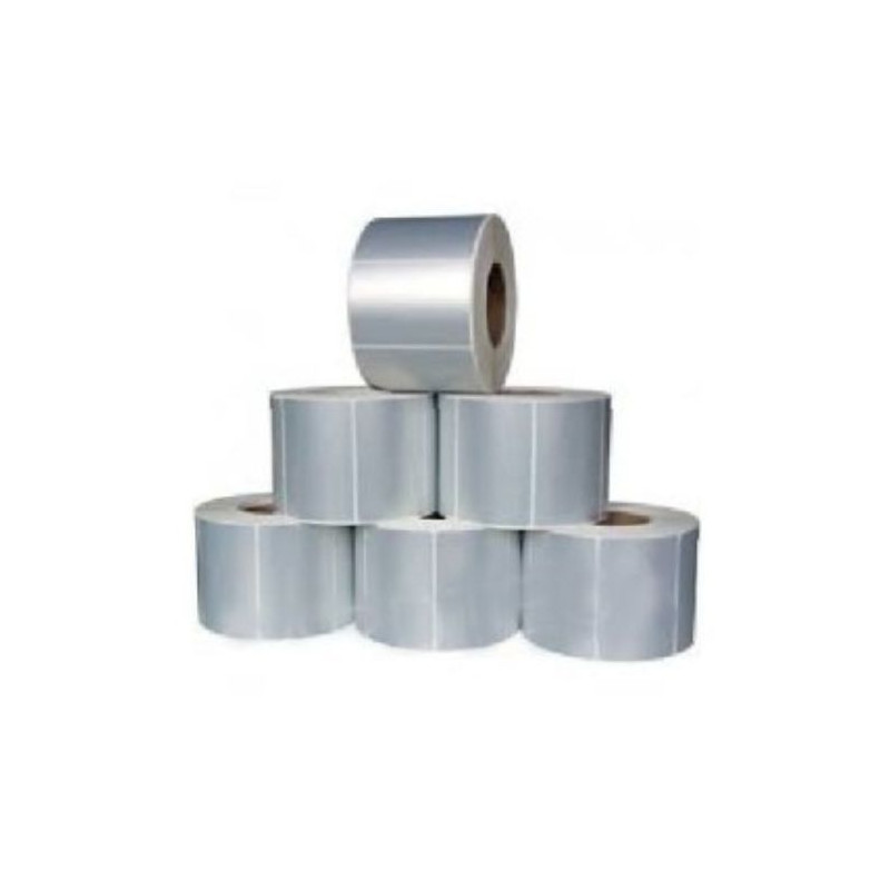 Rouleau de 1000 étiquettes aluminium ZEBRA 50 x 25 mm (PEE557) Rouleau de 1000 étiquettes aluminium ZEBRA 50 x 25 mm (PEE557)