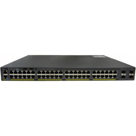 Cisco Catalyst WS-C2960X-48FPS-L – 48 Ports Gigabit PoE+ – 740W – SFP – Alimentation intégrée