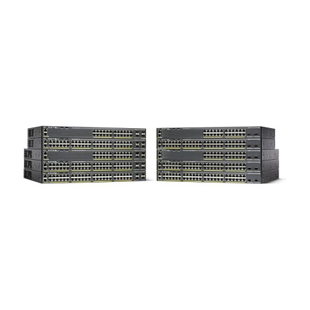Cisco Catalyst WS-C2960X-24PS-L – 24 Ports Gigabit PoE+ – 4 Ports SFP – Alimentation intégrée