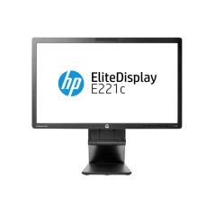 Écran HP EliteDisplay E221c 21.5" FHD (1920x1080) – VGA / DVI / DisplayPort – Écran reconditionné Grade A