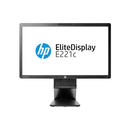 Écran HP EliteDisplay E221c 21.5" FHD (1920x1080) – VGA / DVI / DisplayPort – Écran reconditionné Grade A