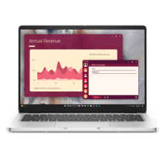 DELL LAPTOP Dell Pro 14 PC14250 14'' Core5-120U 8Go 512Go SSD Ubuntu Gris 36 Mois