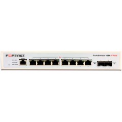 FortiSwitch 108F-FPOE – Switch L2+ 8x GE PoE + 2x SFP + Console RJ45