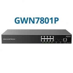 Switch Administrable L2+ Grandstream GWN7801P 8 Ports PoE Gigabit + 2 SFP