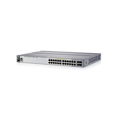 Switch Aruba HP 2920-24G PoE+ (J9727A) – Administrable L3 reconditionné  - alimentation et kit de montage inclus