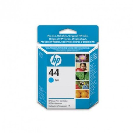 Cartouche d'impression jet d'encre cyan HP 44 (51644CE)