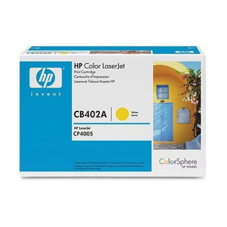 Cartouche d'impression jaune HP Color LaserJet CB402A (CB402A)