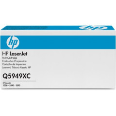Toner Noir HP LaserJet Print Cartridge - Compatible LaserJet 1320/1161 (Q5949XC)