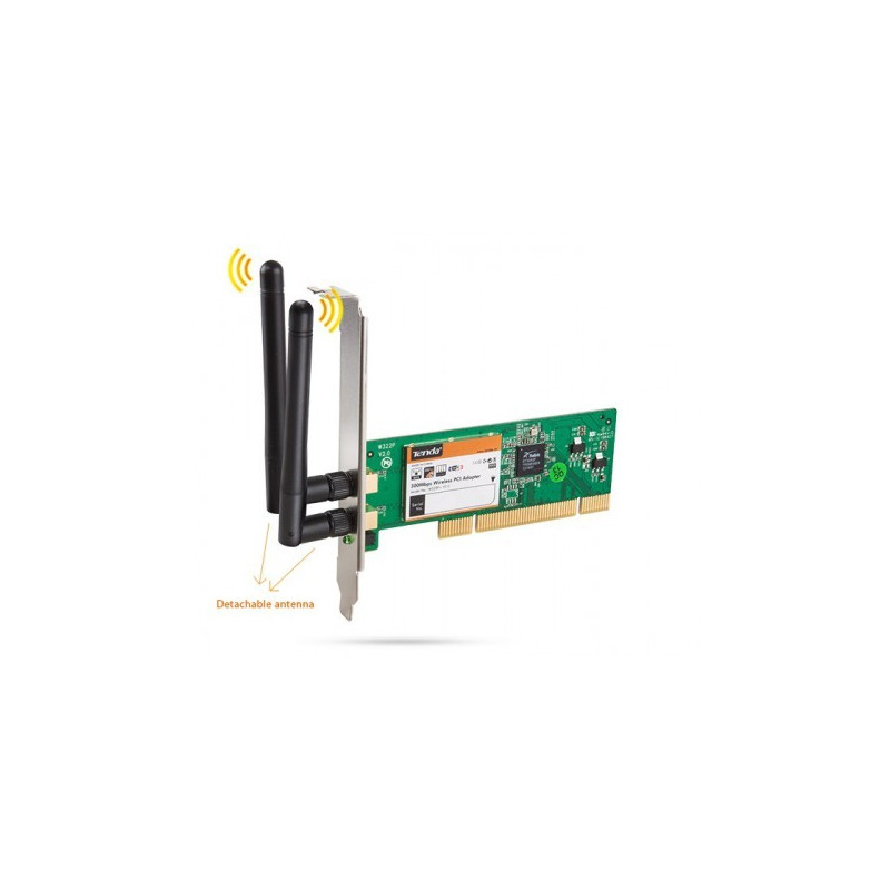 Tenda  Carte Wi-Fi Wireless N300 PCI Adapter W322P+