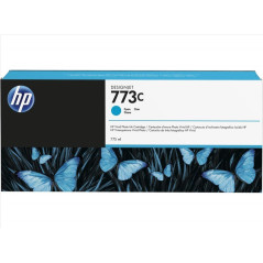 HP 773C 775-ml Cyan Ink Cartri C1Q42A