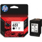 HP 651 Black Original Ink Advantage CartridgeOfficeJet 202/252/ Ink Advantage 5575 (Référence C2P10AE) HP 651 Black Original Ink Advantage CartridgeOfficeJet 202/252/ Ink Advantage 5575 (Référence C2P10AE)