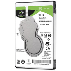 Disque dur interne  1To Seagate HDD BarraCuda 7mm 128 MB 3,5 - ST1000LM048