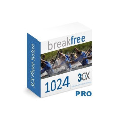 3CX Phone System Professional 1024SC  (inclus + 1 ans de maintenance)